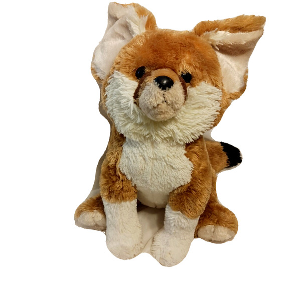 1972 Fiesta Vintage Realistic Red FOX Plush Stuffed Toy Large Ears Tail Standing - Picture 1 of 16